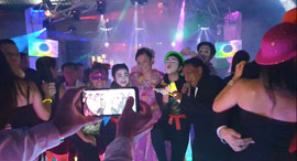 Discoteca móvil para fiesta de 15 años en Guatemala