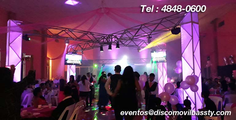 Montaje de sonido e iluminación para bodas en Guatemala